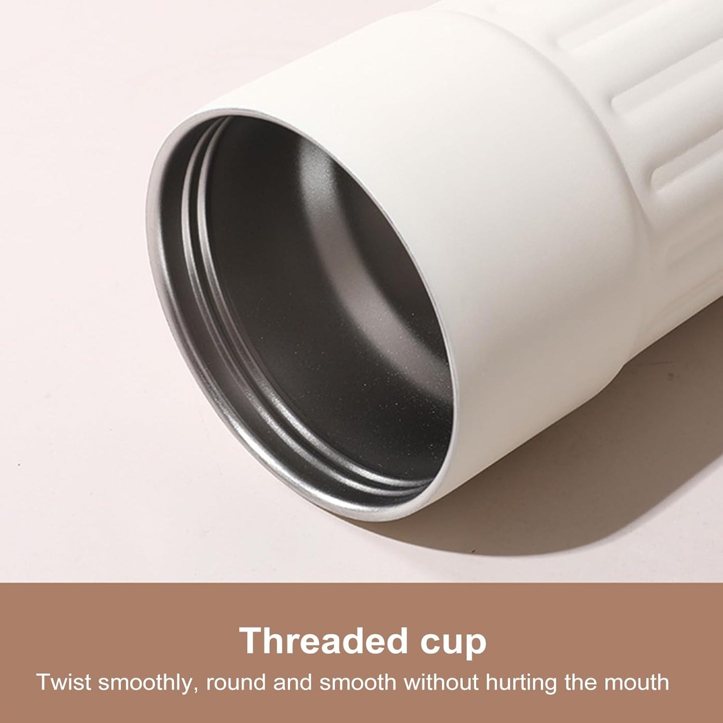 🎁🎁Christmas gift🎁450ml Stainless Steel Travel Mug with Temperature Display - Vacuum Insulated Bottle. Stainless Steel Insulated Cup. Portable Coffee Bottle Cap